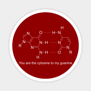 You are the cytosine to my guanine Magnet